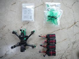 GEPRC MARK5 04 Pro DC ELRS2.4G + 4 CNHL 1300mah 6s batterie