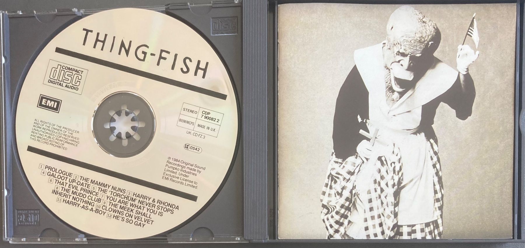 CD: FRANK ZAPPA - THING-FISH – Usato da Poliez-Pittet venduto da Newtown-Records 2