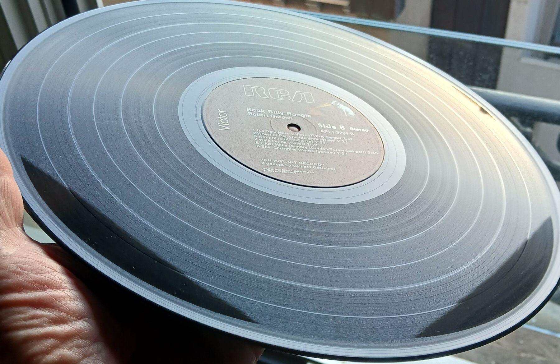 Dischi in vinile: LP Robert Gordon Rock Billy Boogie	 – Usato da Lausanne venduto da Soulbrother 4