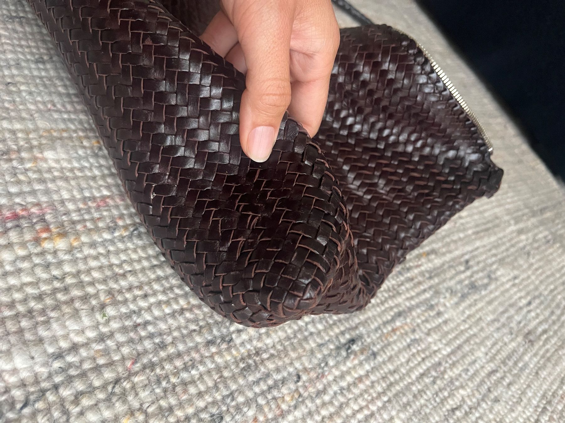 Massimo Dutti Borse da donna: Massimo dutti woven leather bag – Usato da zürich venduto da schmid1234 7