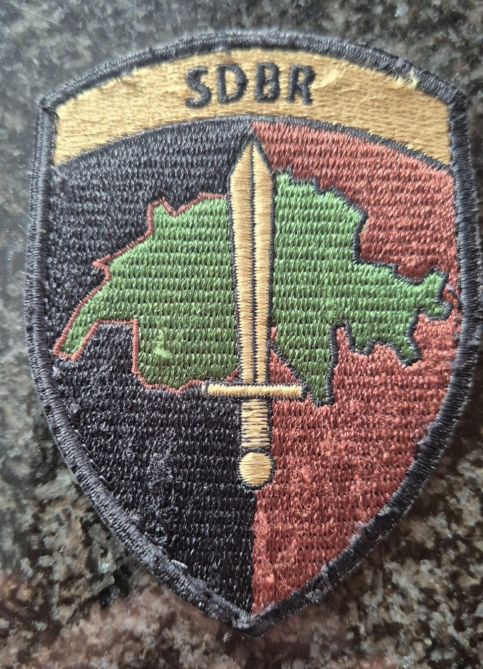 Schweizer Armee Plaketten & Abzeichen: Badge Militärische Sicherheit – Neu (gemäss Beschreibung) aus Dottikon von Robawa