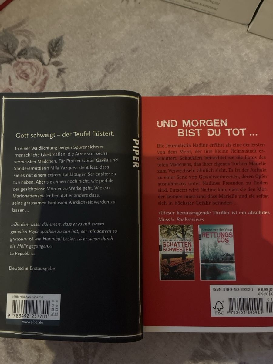 Libri: Buchpaket Thriller diverse Autoren – Usato da Konolfingen venduto da link09 3