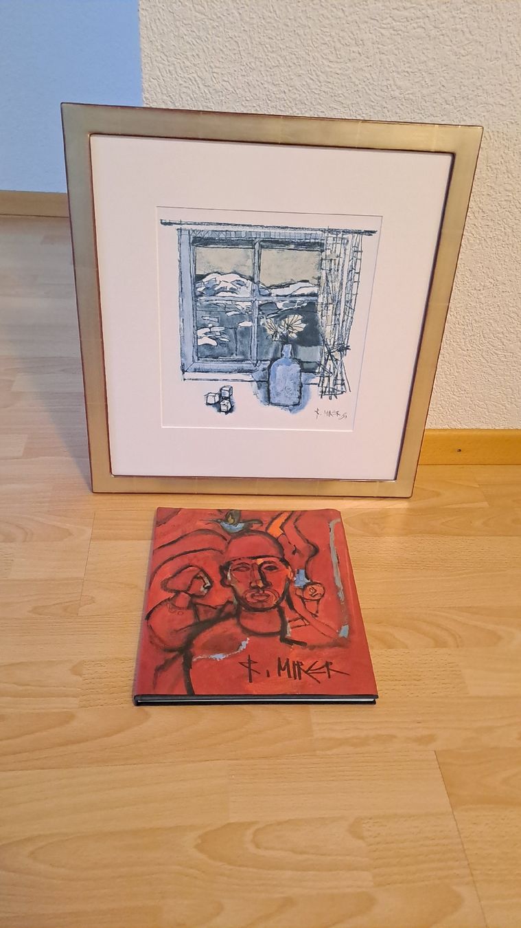 Arts picturaux & lithographies: Bild Rudolf Mirer 1989 – D'occasion à Glarus par Morana86 2