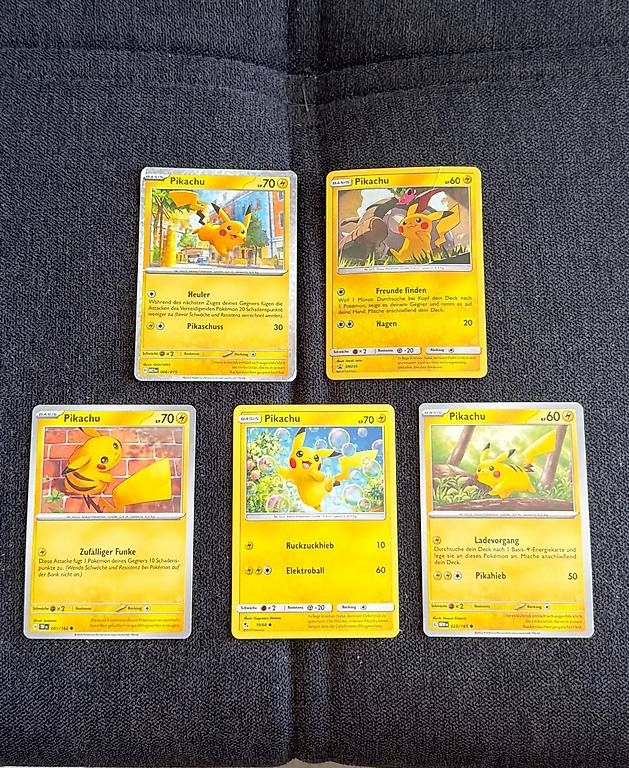 Pokémon Sammelbilder & Trading cards: Pokemon Karten Pikachu – Gebraucht aus Liestal von arl_6tv7