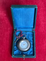 Damentaschenuhr antik, 800 Silber, Zylinderhemmung