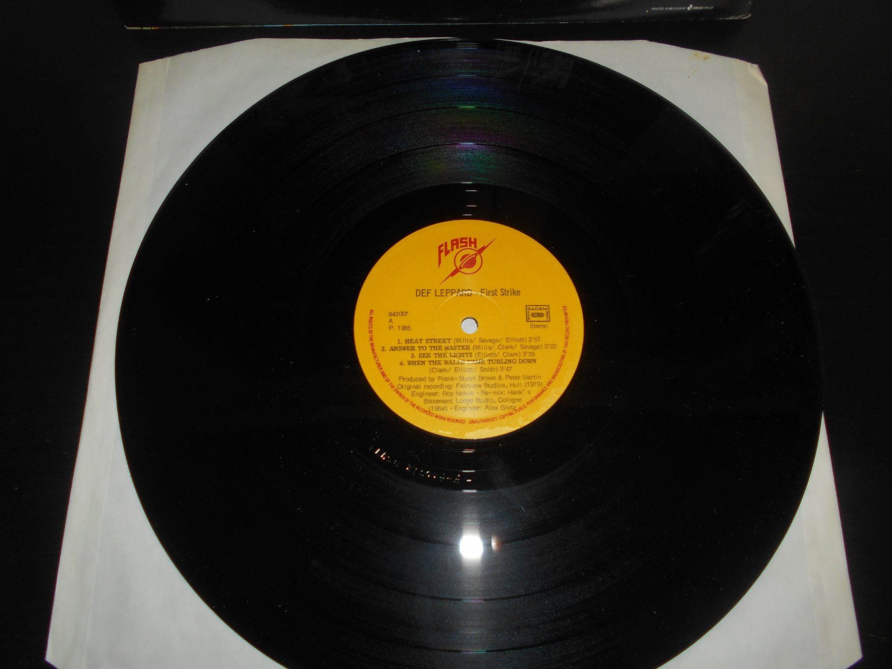 Dischi in vinile: Def Leppard – First Strike / 1985 / RARE – Usato da Aarberg venduto da witchhunter01 2