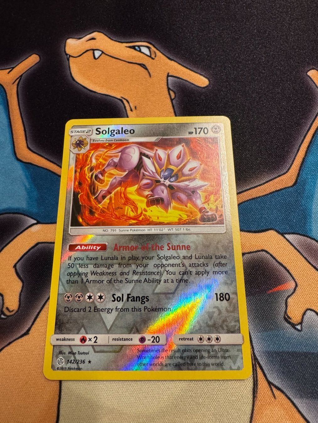 Pokémon Sammelbilder & Trading cards: Solgaleo (CEC 142) - Reverse Holo - Cosmic Eclipse – Neu (gemäss Beschreibung) aus Bülach von Pfrenzel
