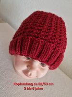 warme Kindermütze, Gr 52/53