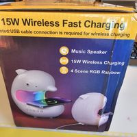 WIRELESS CHARGING RGB MUSIC LIGHT IN WEISS