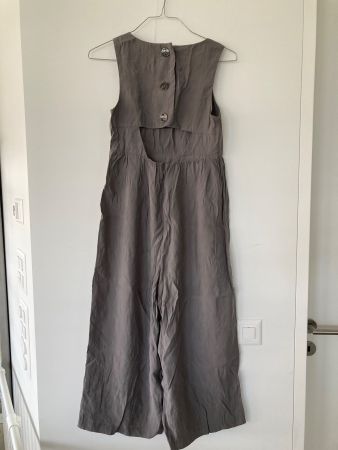 Asos Umstands-Jumpsuit Gr 36/S grau