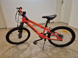 Kinderfahrrad Team MX 20 Zoll rot neuwertiger Zustand