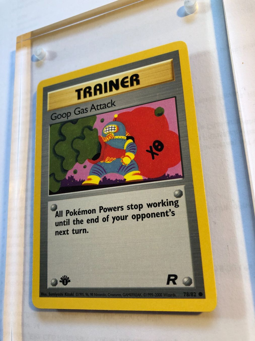 Cartes à collectionner: Goop Gas Attack 1st Team Rocket - MINT - ab 1.- – D'occasion à Giubiasco par dan_pr8b 2