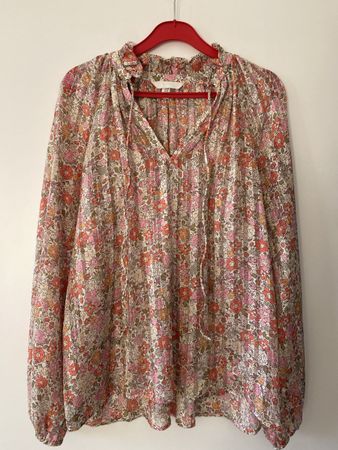 Blouse fleurie, XS