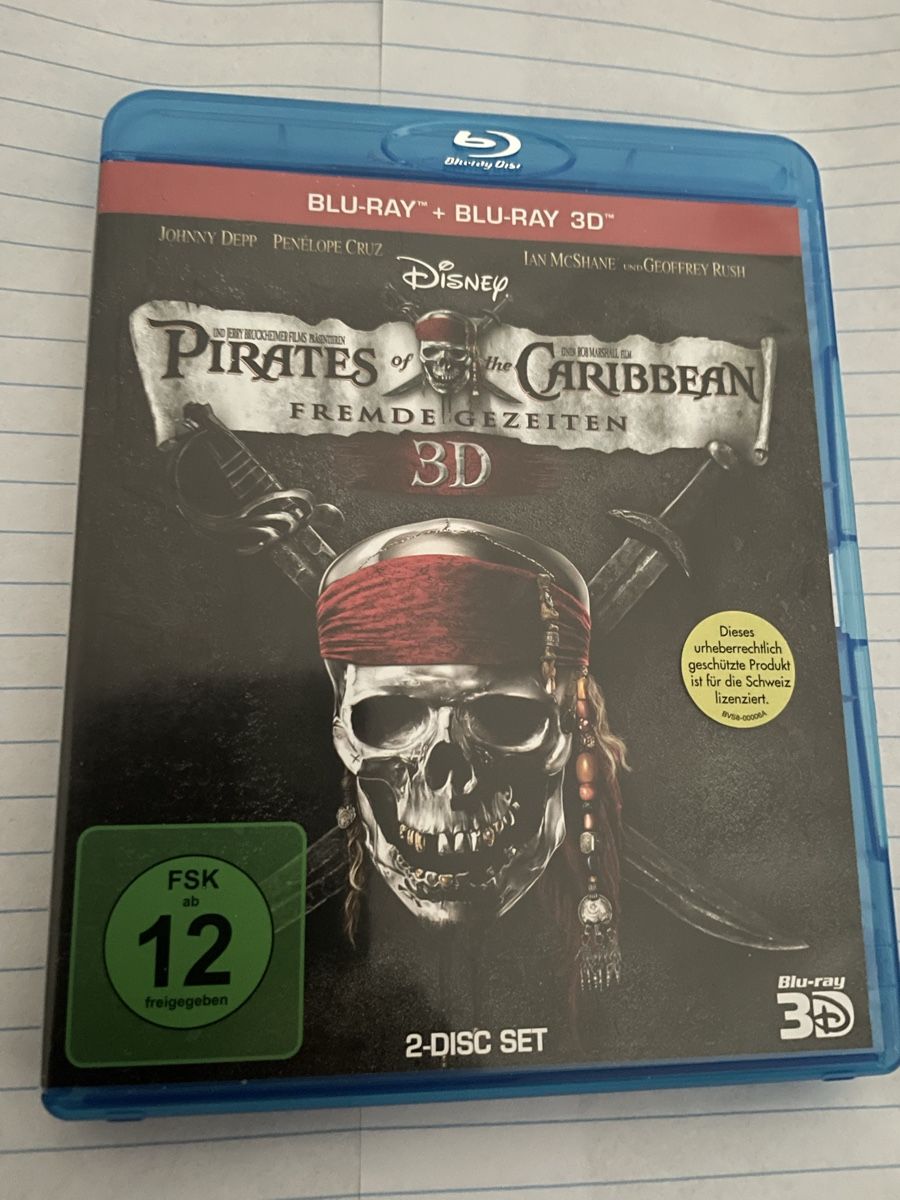 Tutti i DVDs: Fluch Der Karibik-Fremde Gezeiten – Usato da Winterthur venduto da Cobraforce
