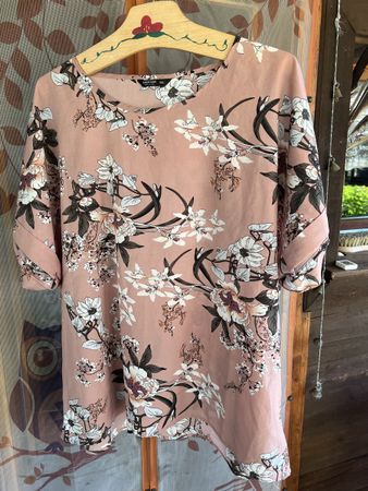 T-Shirt 5XL „Blumig“