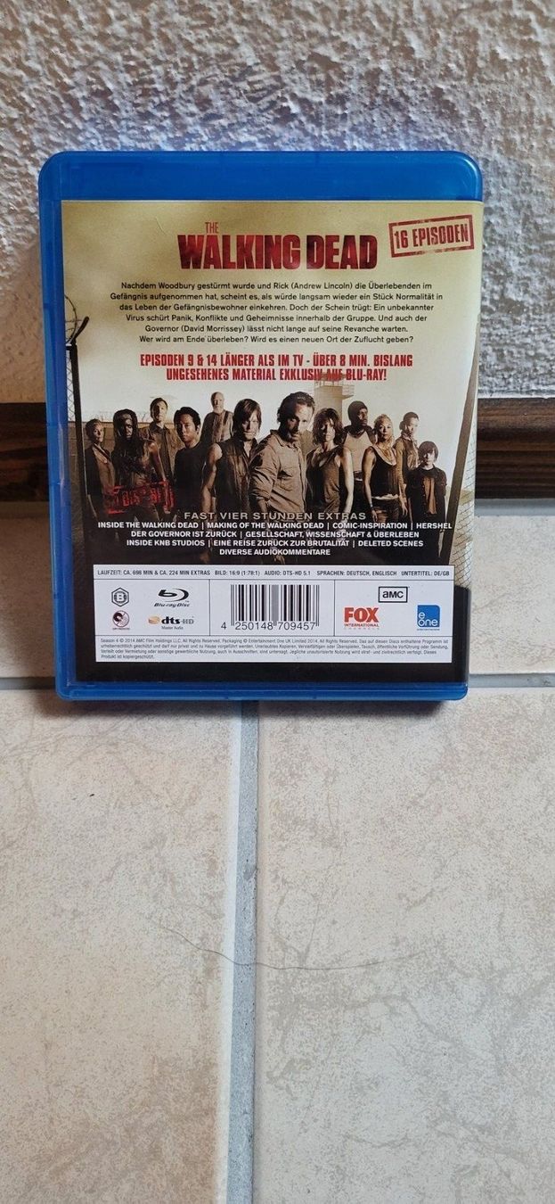 Tutti i DVDs: Blu Ray - The Walking Dead Staffel 4 – Usato da Münsingen venduto da Heroism2010 3