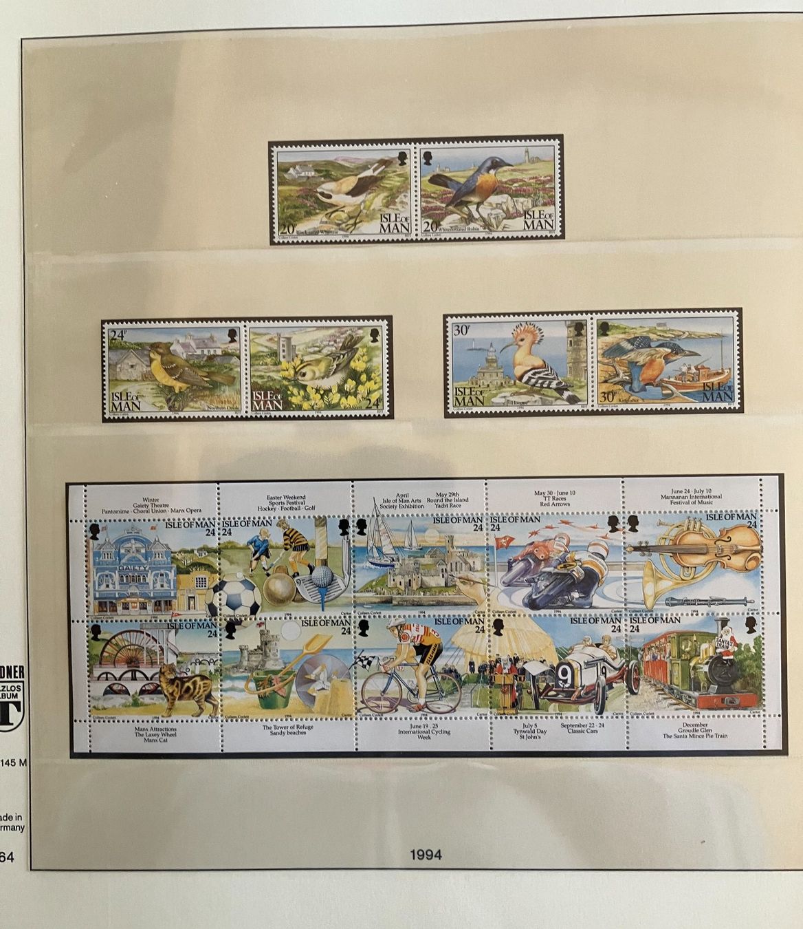 Tutti i francobolli: Kanalinseln 1994-1998 ** – Nuovo (secondo la descrizione) da Eschlikon TG venduto da PhilCon 4