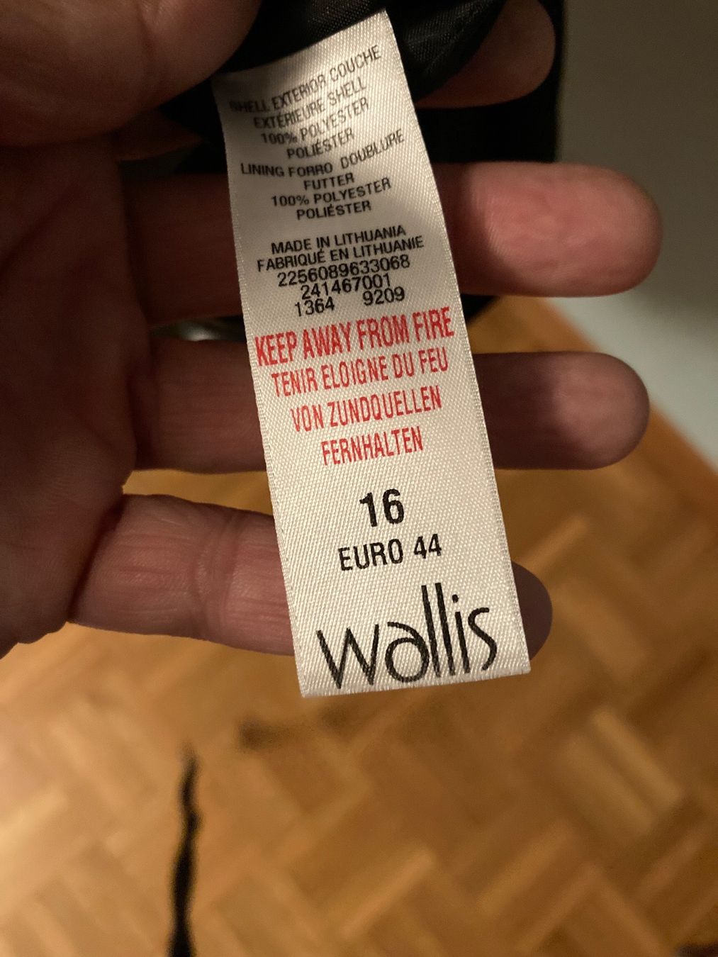 Vestiti: Robe noire doublée 42 (16uk) – Usato da Genève venduto da ct_fqr8 6