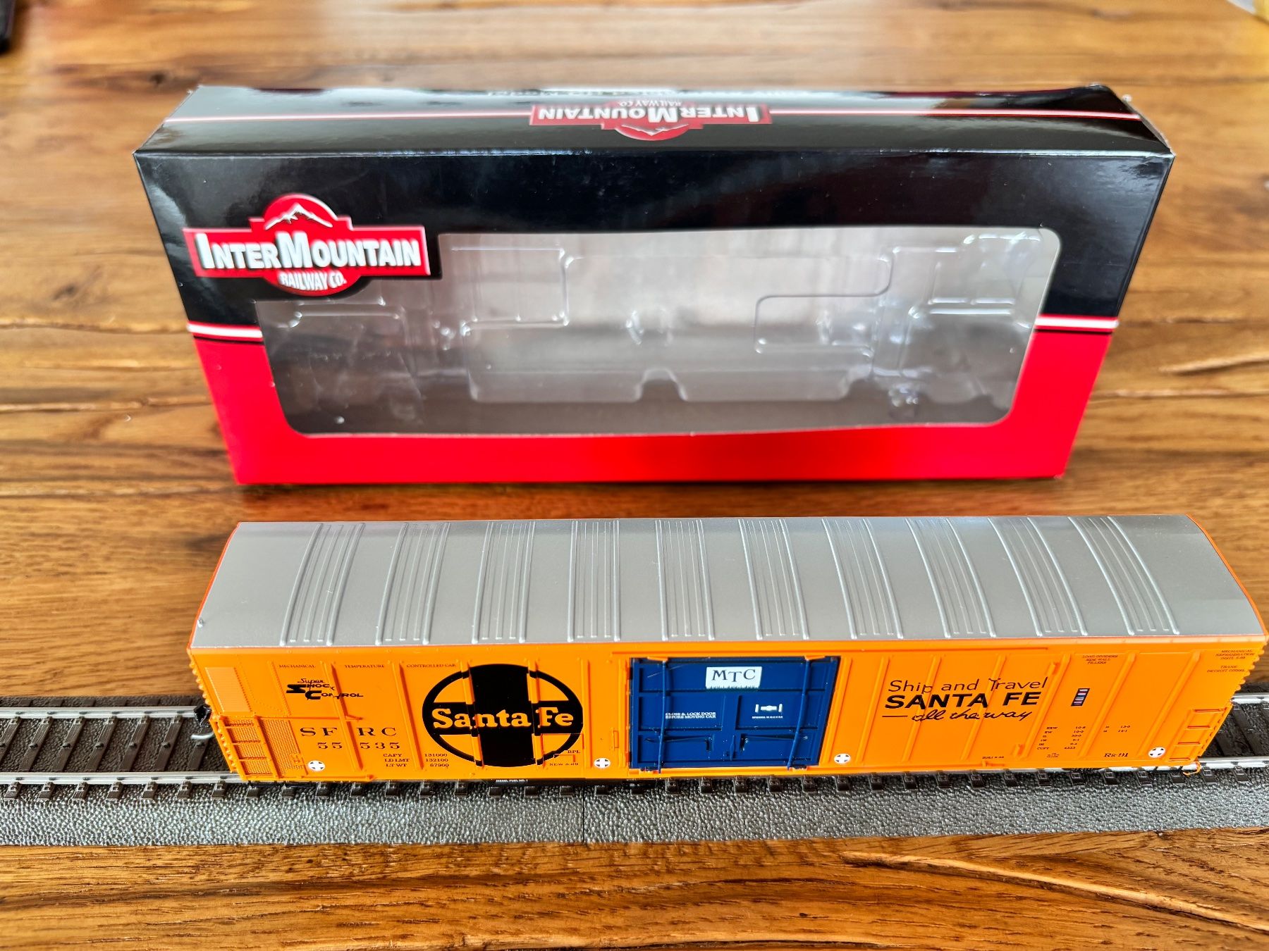Modellini di ferrovie: US Güterwagen Boxcar Inter Mountain – Nuovo (secondo la descrizione) da Cham venduto da mjg1901 1