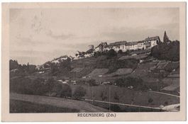 Regensberg, gelaufen 1921