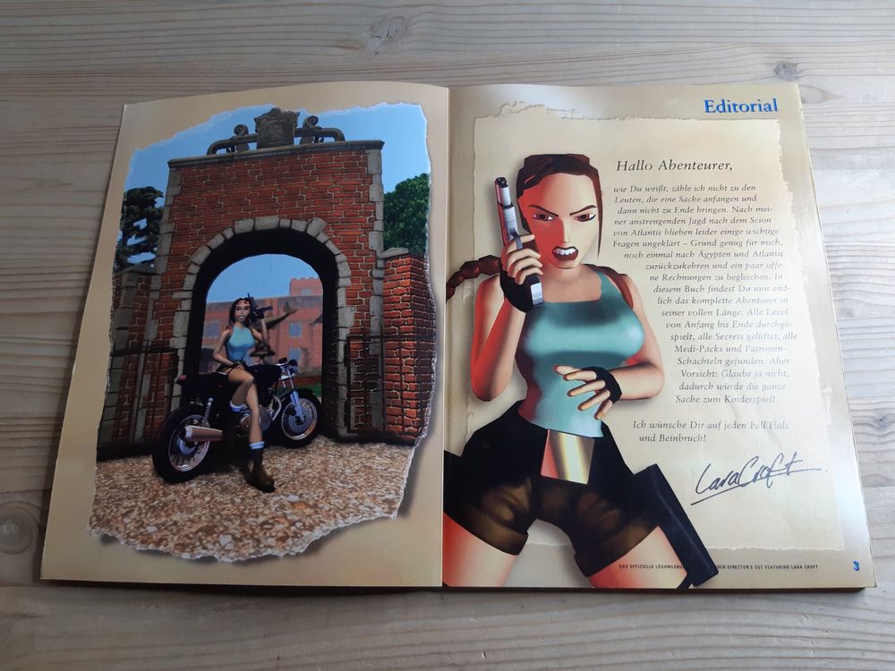 Lara Croft Tomb Raider 1 Das Offizielle Lösungsbuch Guide Kaufen auf Ricardo