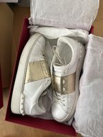 Valentino weisse Sneakers mit Gold Details Grösse 38 Damen