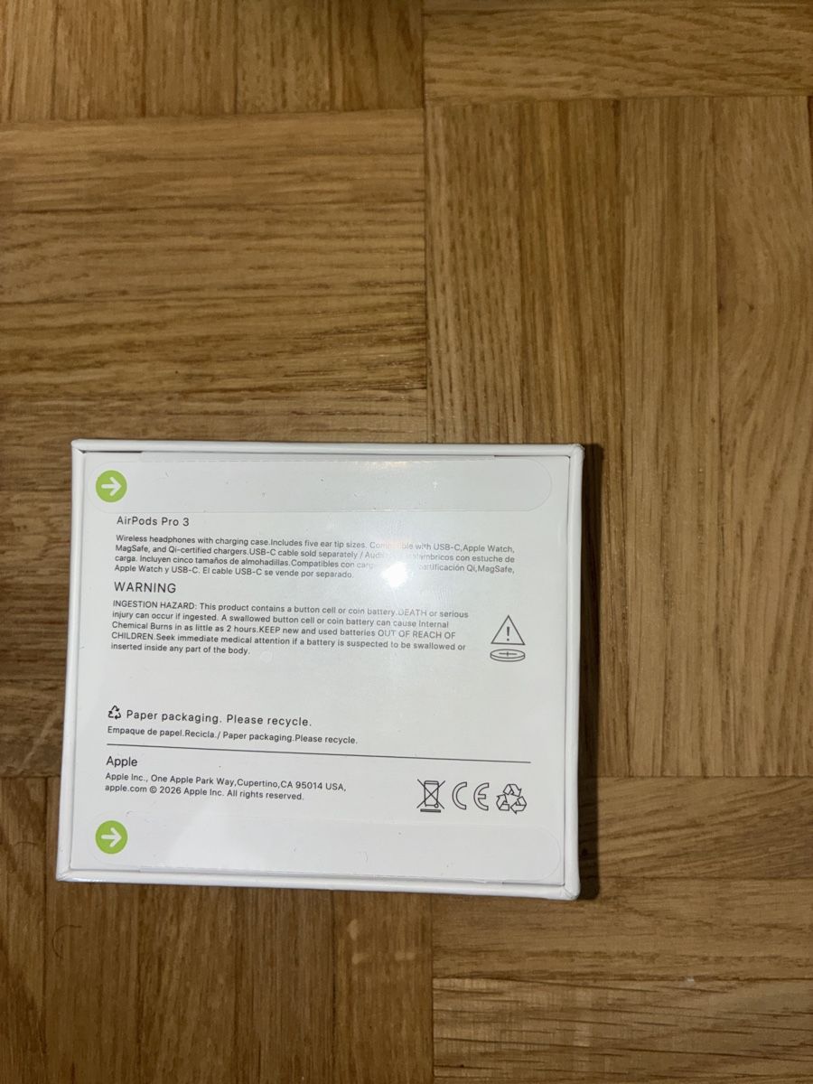 Apple Kopfhörer: Apple AirPods Pro 3  – Neu und originalverpackt aus Genève von ibr_z2mz 2