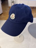 Kappe Moncler dunkelblau Unisex einstellbar