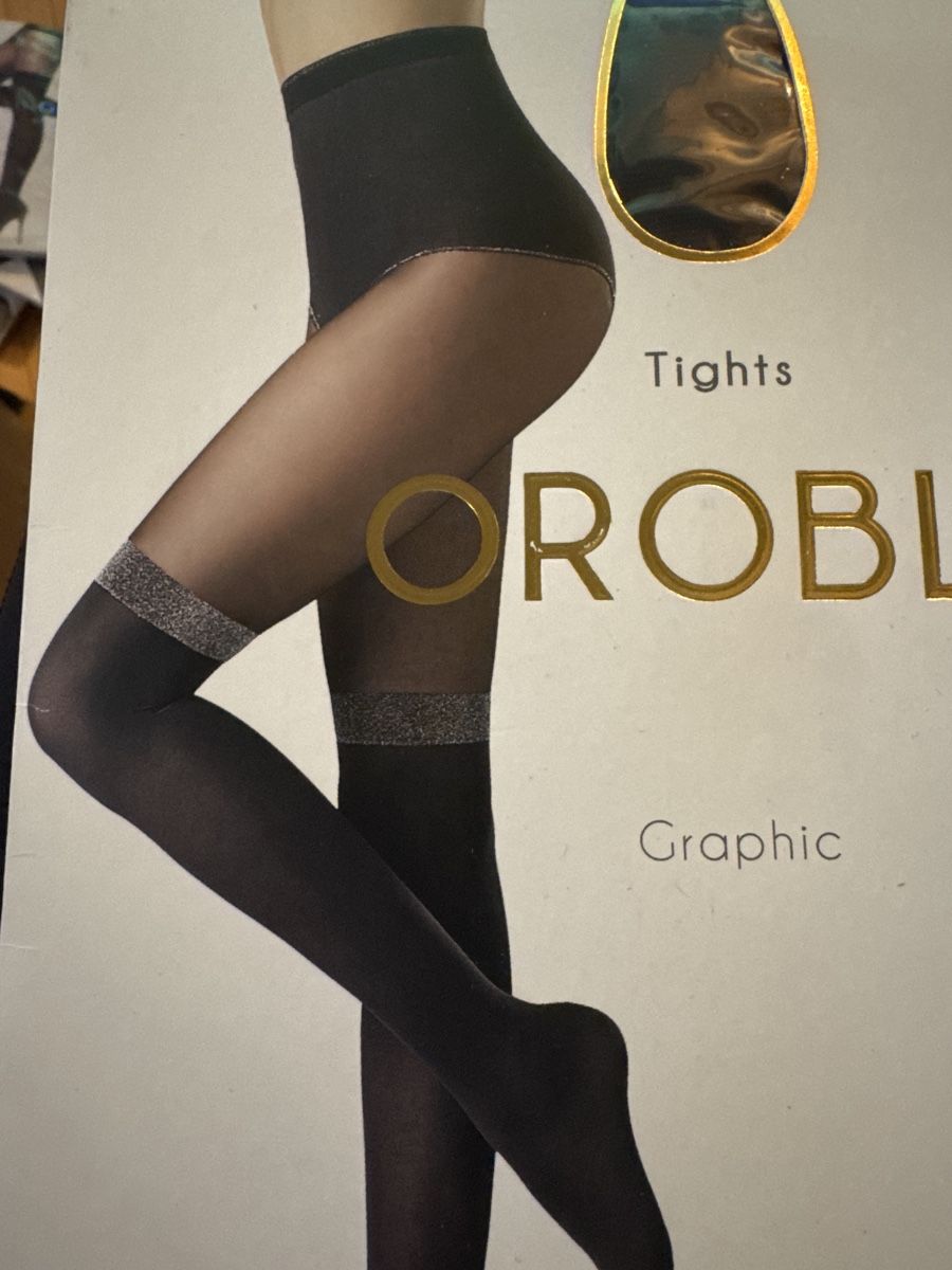 Calze & Collant: OROBLU Illusion Tights Gr. M Schwarz Neu – Nuovo e nell'imballaggio originale da Seuzach venduto da CarmelinaFerraris 7