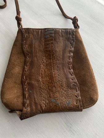 Krokodil Kleine Leder Tasche