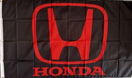 Fahne Honda SCHWARZ BLACK Civic CRX Type R NSX Jazz CR-V