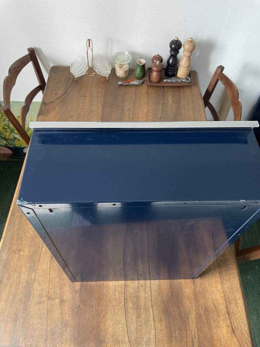 USM Korpus: USM Haller Schublade stahlblau – Gebraucht aus Schaffhausen von O.V. 2