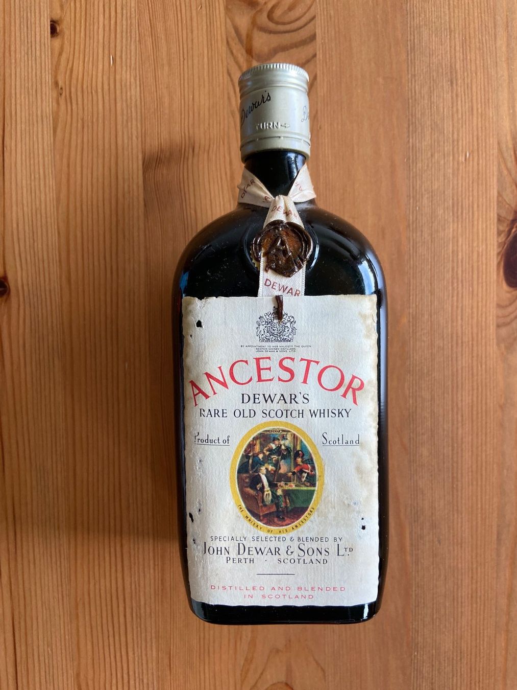 Spirituosen: Ancestor Dewar's rare old scotch Whisky – Neu (gemäss Beschreibung) aus Zollikon von Xblanka