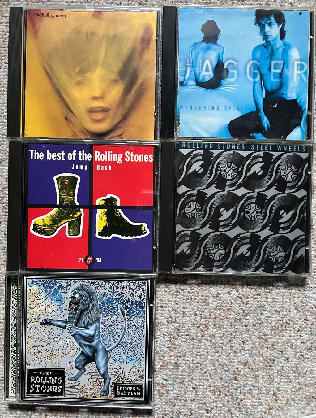 CD: ROLLING STONES SAMMLUNG .... + 1 x JAGGER 10 CDs TOP ZUSTAND – Usato da Unterseen venduto da bongmarley 1