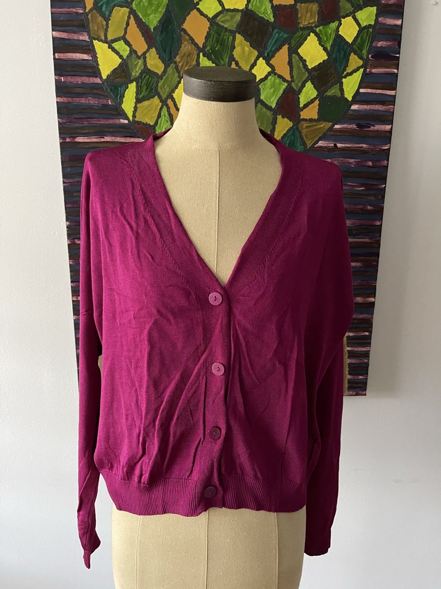 Mango Giacche: Mango Feinstrickjacke Gr.XXL – Usato da Stallikon venduto da BaumArt