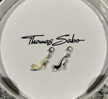 Im Doppel! Thomas Sabo Charm-Anhänger Schuhe 👠 Silber 925