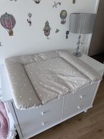 Wickelauflage ROBA Sterne beige neu 75cmlang/80breit
