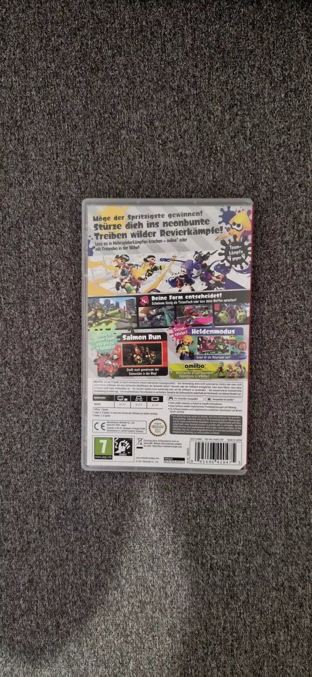 Nintendo Spiele: Splatoon 2 pour Switch – Neu (gemäss Beschreibung) aus Fleurier von Tortue26 2