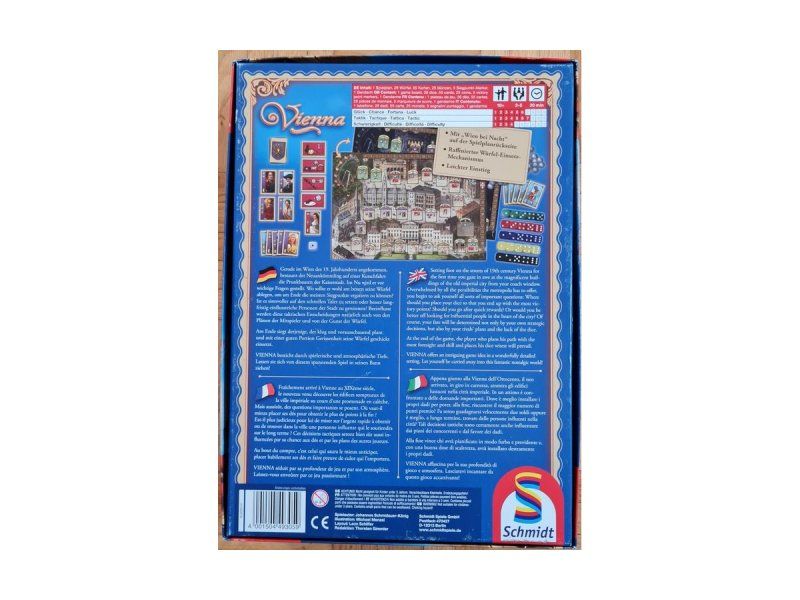 Jeux: Brettspiel "Vienna" – D'occasion à Zürich par Desmond01 1