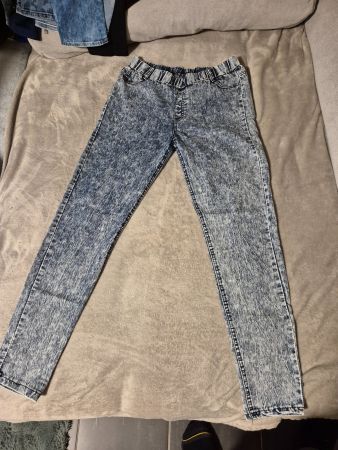 Blaue Hose mit Jeansoptik Grösse L