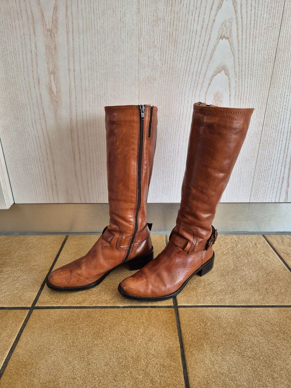 Damenschuhe: Lederstiefel – Gebraucht aus Domat/Ems von cowi 3