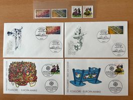 Für den Sport - Folklore 1981 - postfrisch ** + FDC (86)