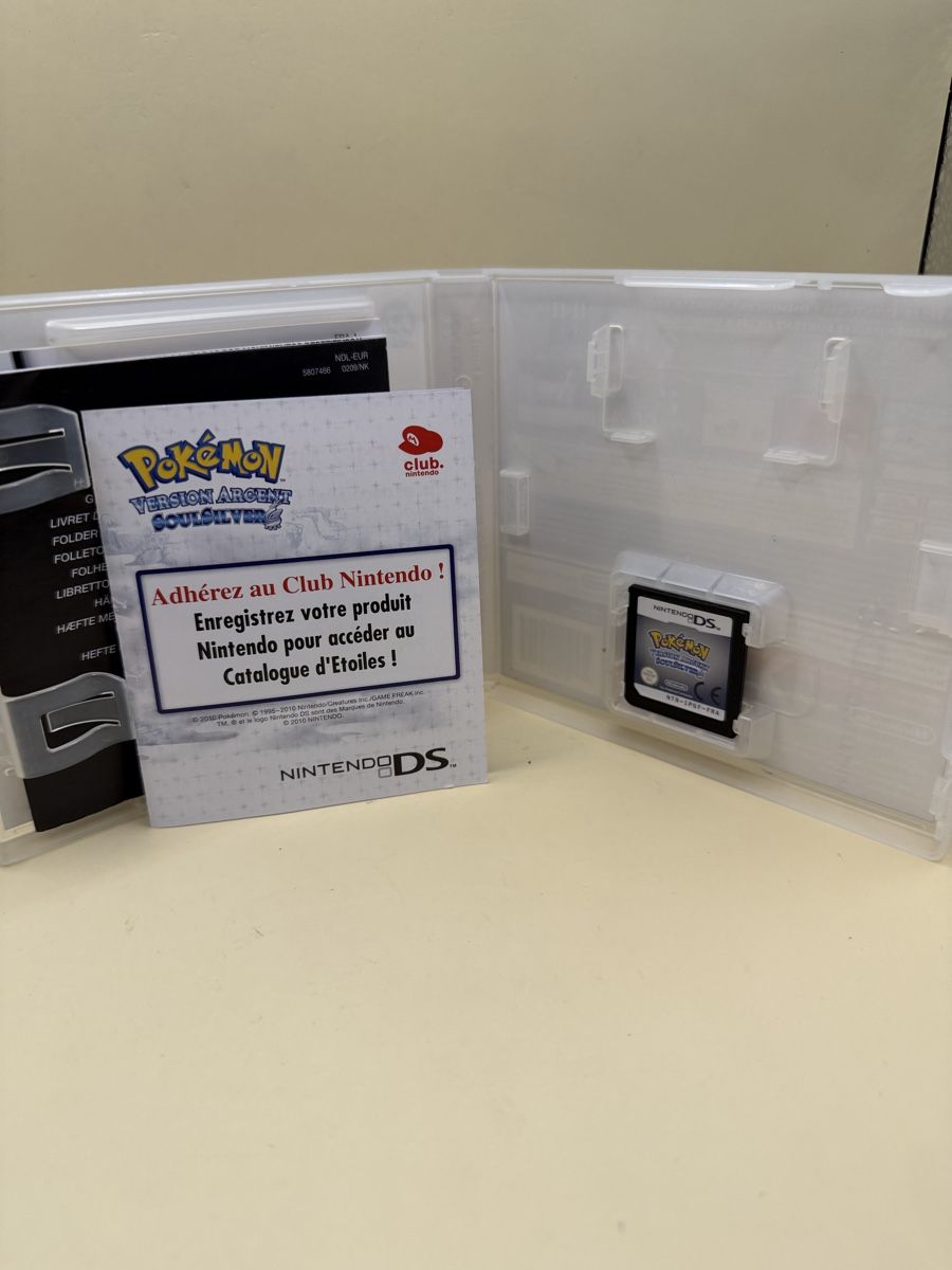 Pokémon Spiele: Pokémon Version Argent SoulSilver Nintendo DS VF – Gebraucht aus Lausanne von chi_rwy5 2