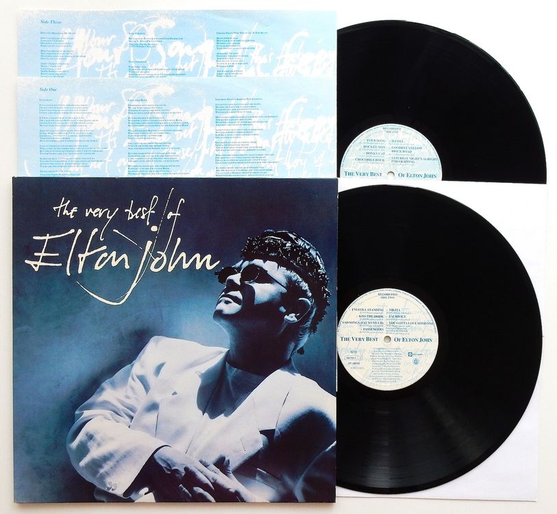 Vinyl / 2x LP Album the very best of Elton John 1990 (Gebraucht