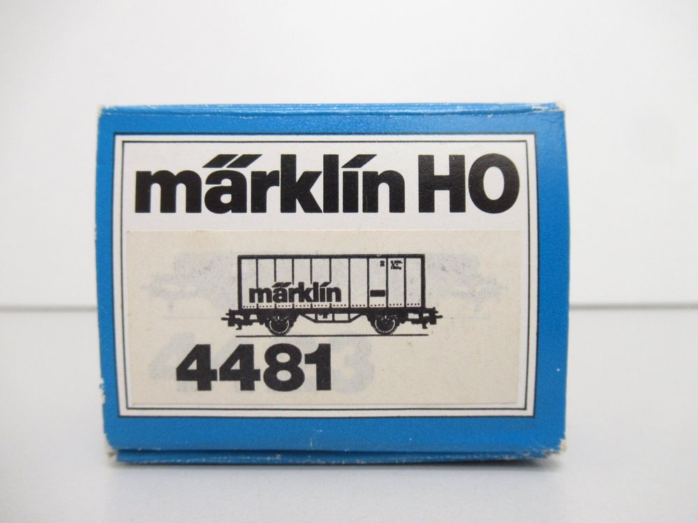 Märklin 4481 Containerwagen mit Eigenwerbung AC WS H0 6
