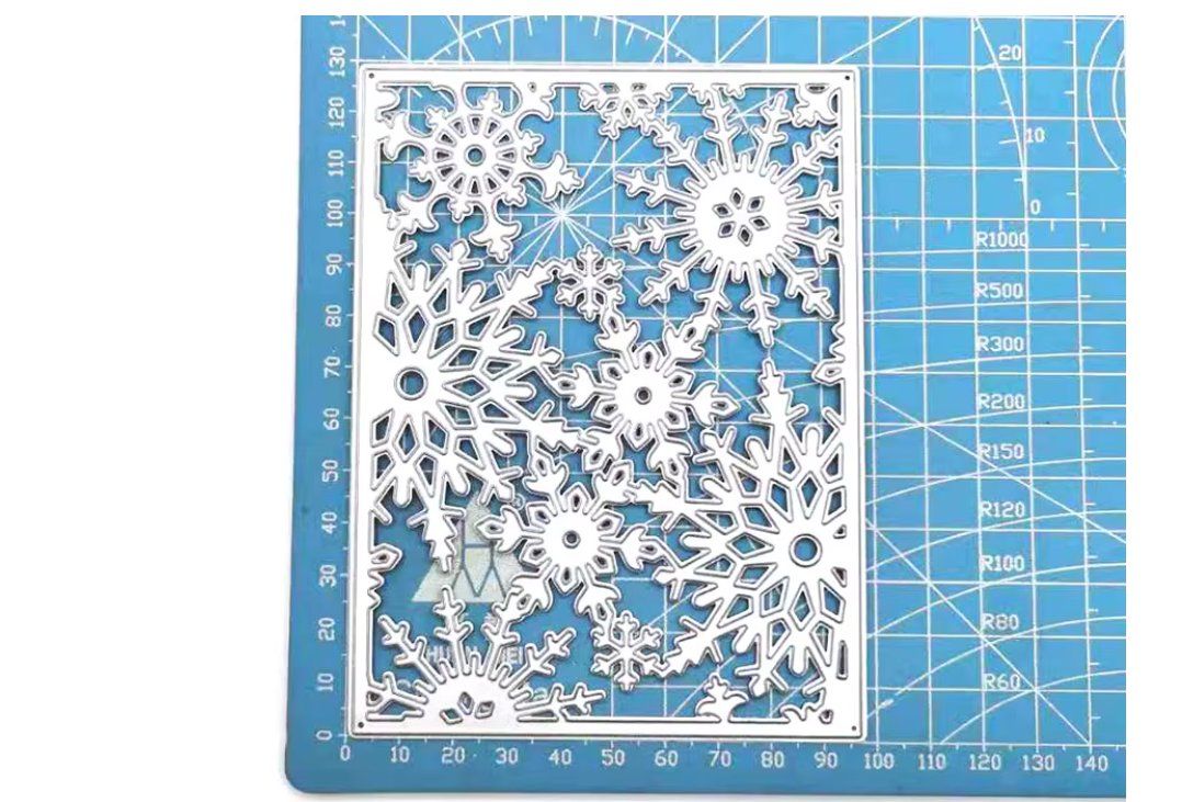 Sciablone: Neue, grosse Stanzschablone Winter – Nuovo e nell'imballaggio originale da Effretikon venduto da wenuss 3