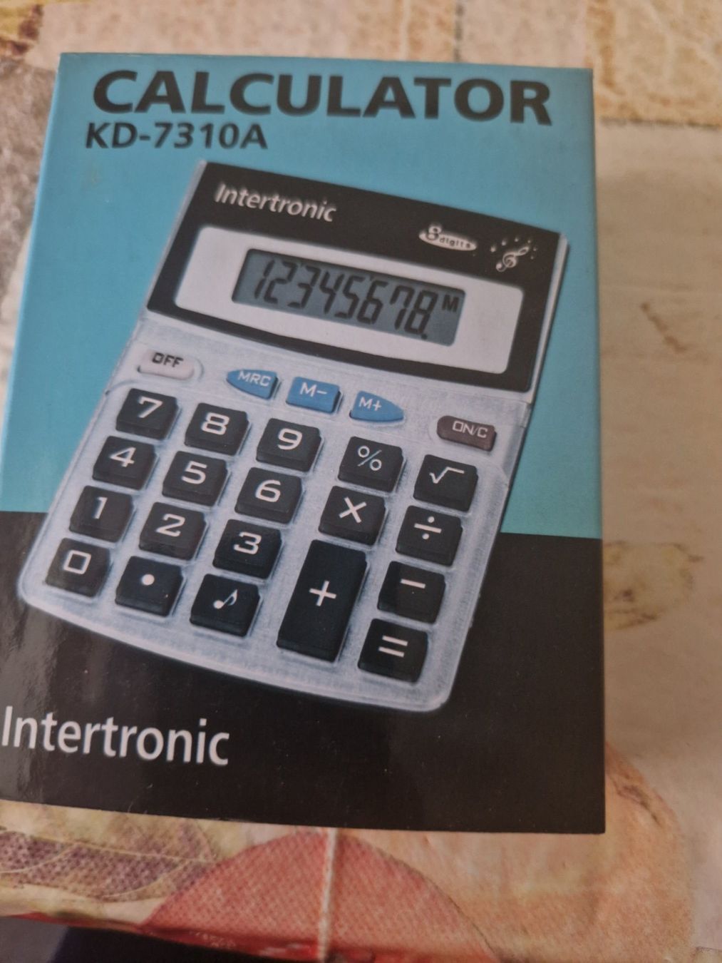 Calcolatrici tascabili: TASCHENRECHNER INTERTRONIC / CALCULATOR KD-7310A – Nuovo (secondo la descrizione) da Wettingen venduto da Sweety007