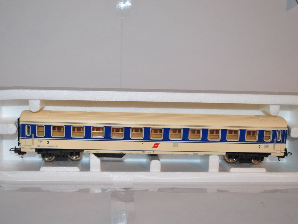 Voiture Lima HO 1071 Type B4 Pour Rame Transalpin ÖBB - époque 4 - Occasion