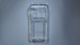 Coque d’iPhone 13 mini transparente avec pochette pour carte