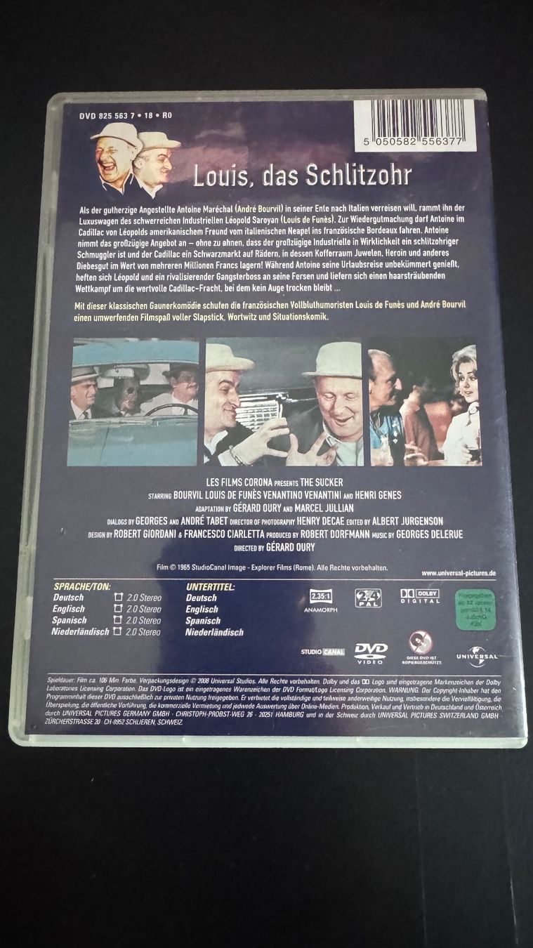 Alle DVDs: DVD Louis, das Schlitzohr – Gebraucht aus Wolfhausen von ResalePoint 1